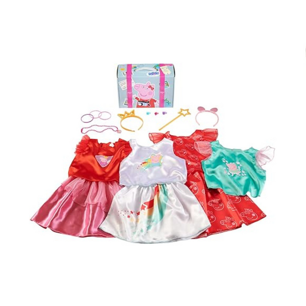 Peppa Pig Dress Up and Pretend Play Trunk (Size 4-6X)