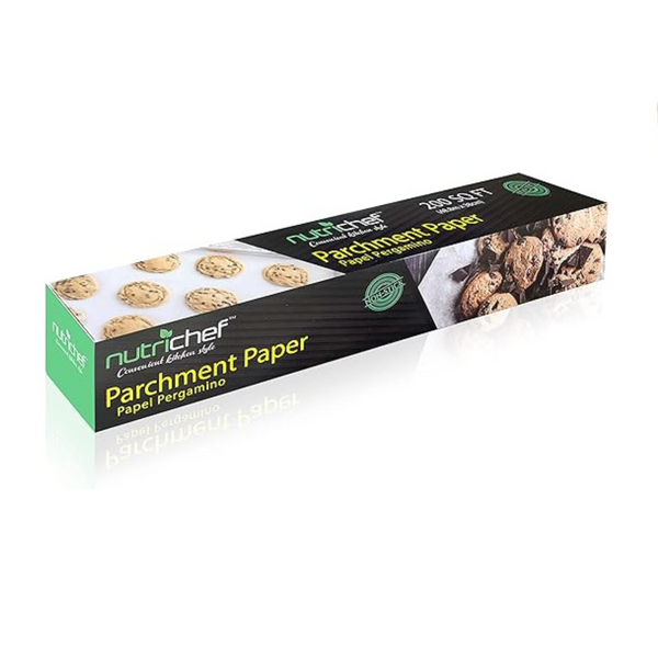 NutriChef 200 pies cuadrados. Pie. Rollo de papel pergamino resistente