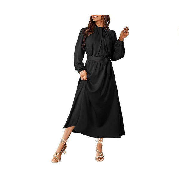 Dokotoo Women's Fall Satin Dress