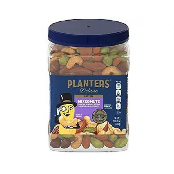 PLANTERS Deluxe Salted Mixed Nuts (34 oz)