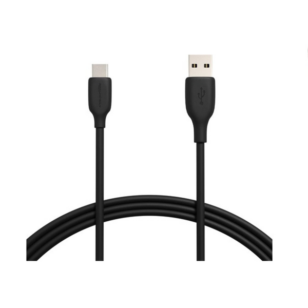 AmazonBasics Cable de carga rápida USB-C a USB-A USB-IF 2.0 de 6 pies