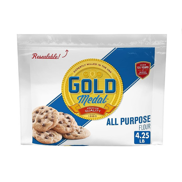 4.25-Lb Gold Medal All Purpose Flour with Resealable Bag