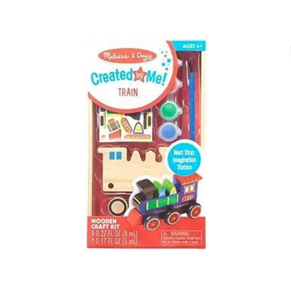 Melissa & Doug Train Wooden Craft Kit