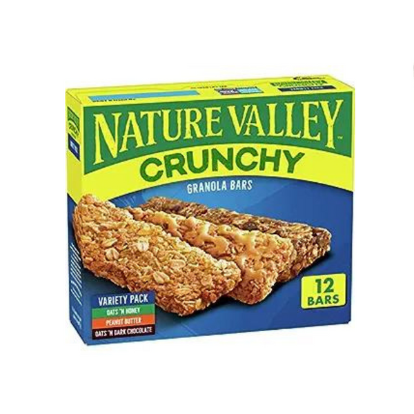 12 barras variadas de granola Nature Valley