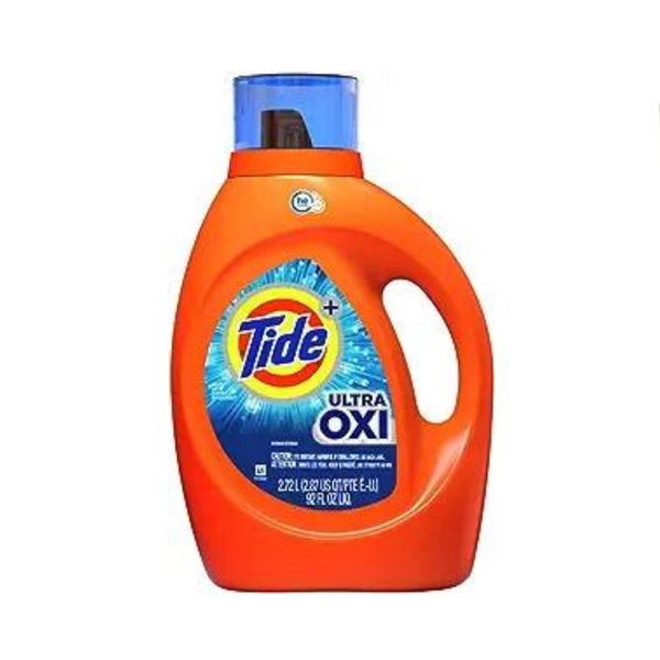 92-Oz Bottle of Tide Ultra Oxi Laundry Detergent Liquid Soap