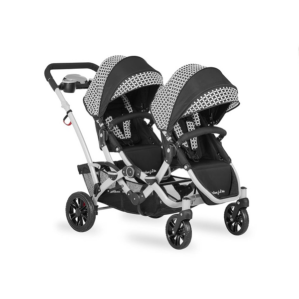 Dream On Me Track Tandem Double Umbrella Stroller
