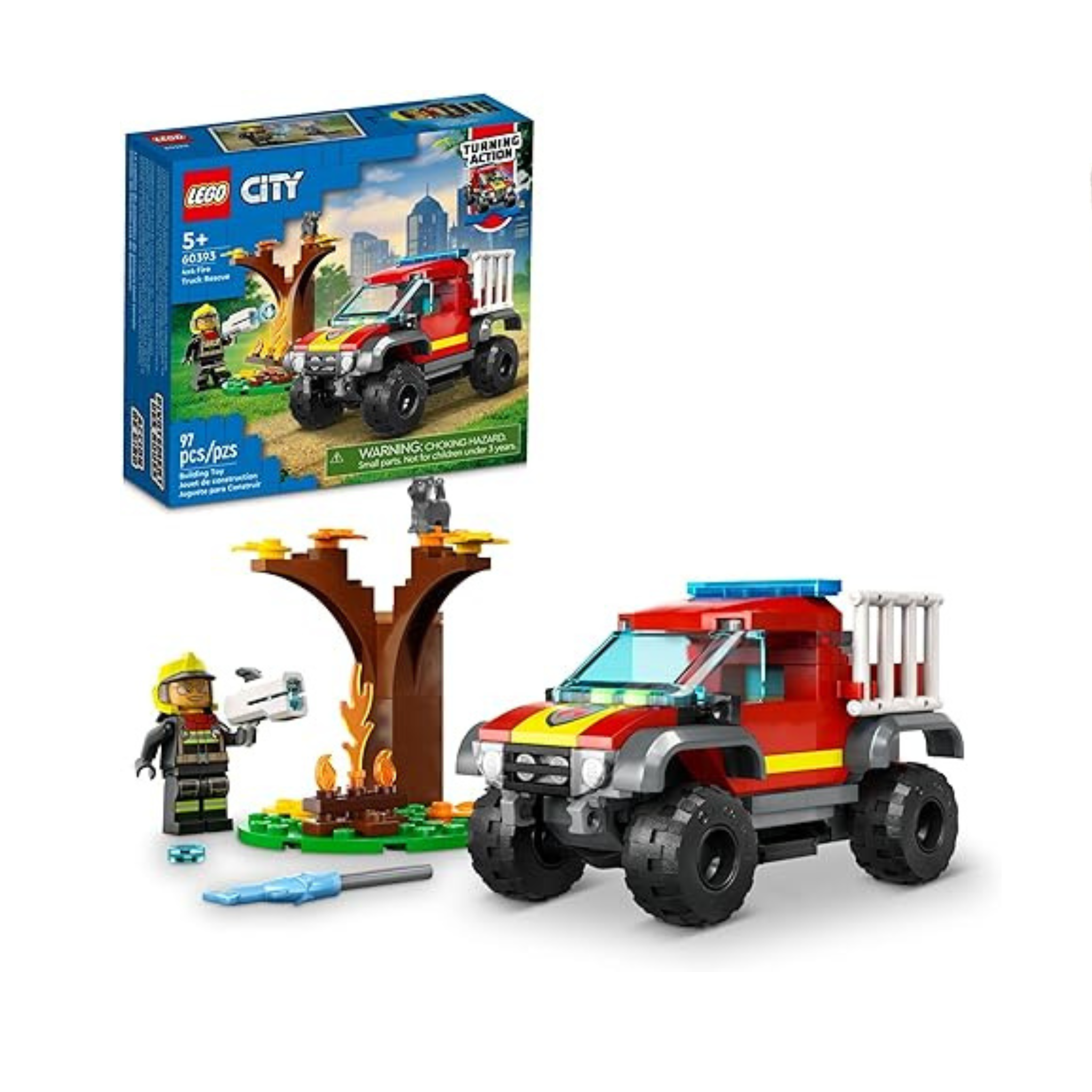 LEGO City 4×4 Fire Engine Rescue Truck