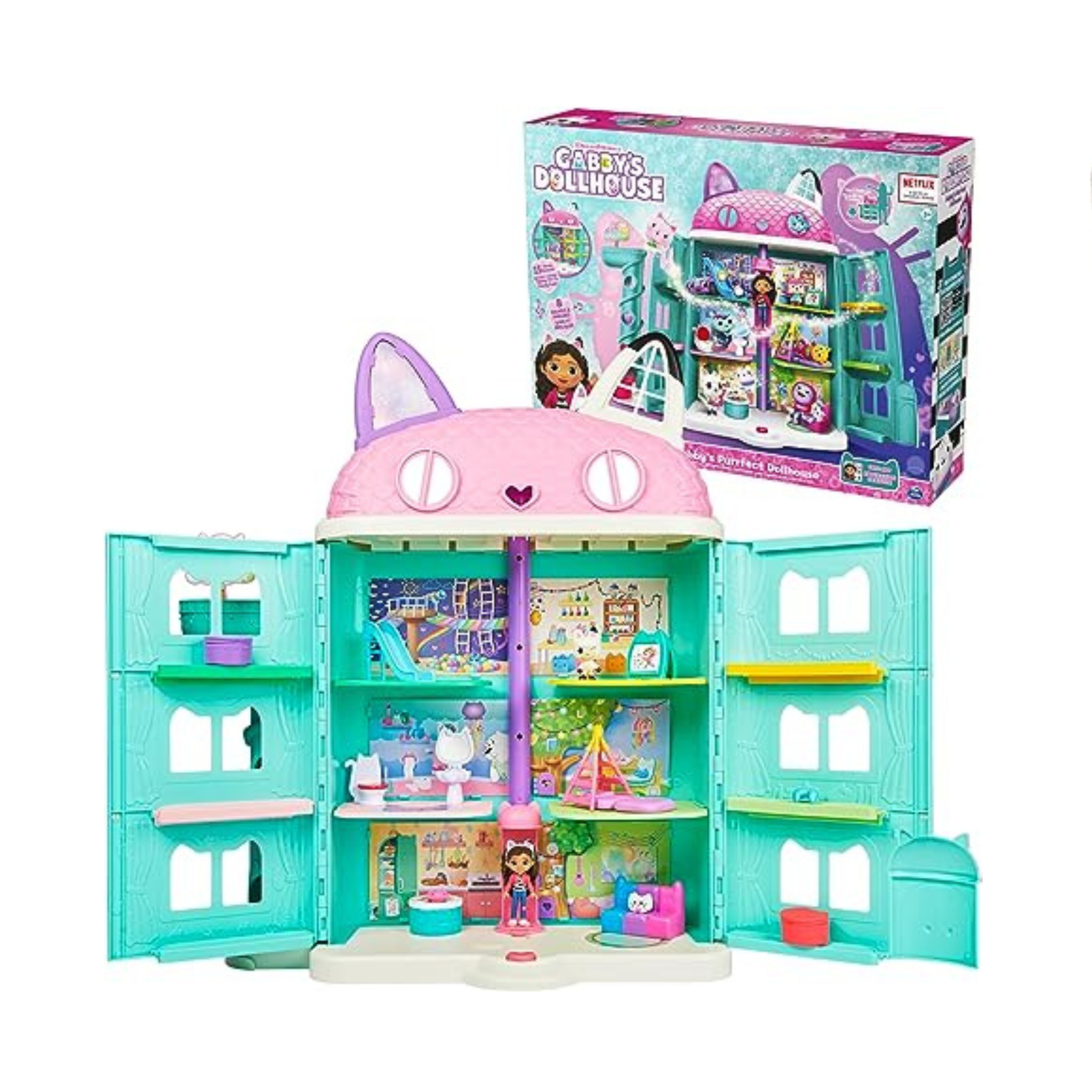 Gabby’s Purrfect Dollhouse Set