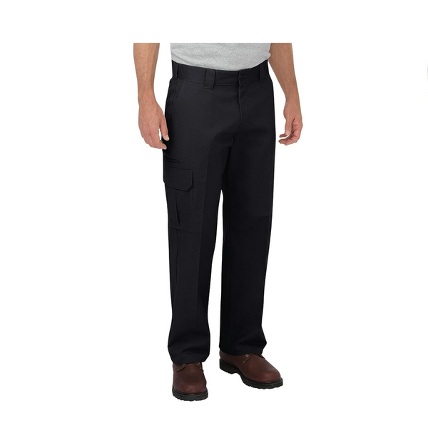 Dickies Men's Relaxed Straight Flex Cargo Pant (Black)