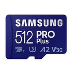 Samsung Pro Plus 512GB microSDXC Card w/ Adapter