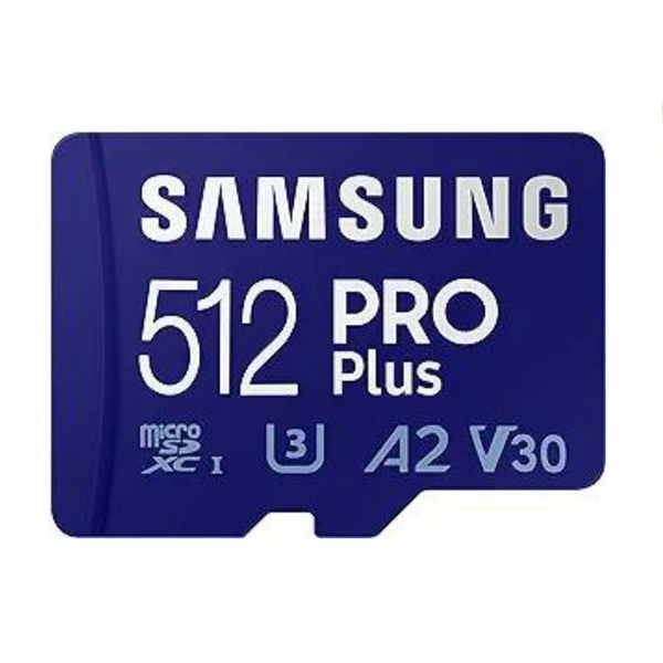 Samsung Pro Plus 512GB microSDXC Card w/ Adapter