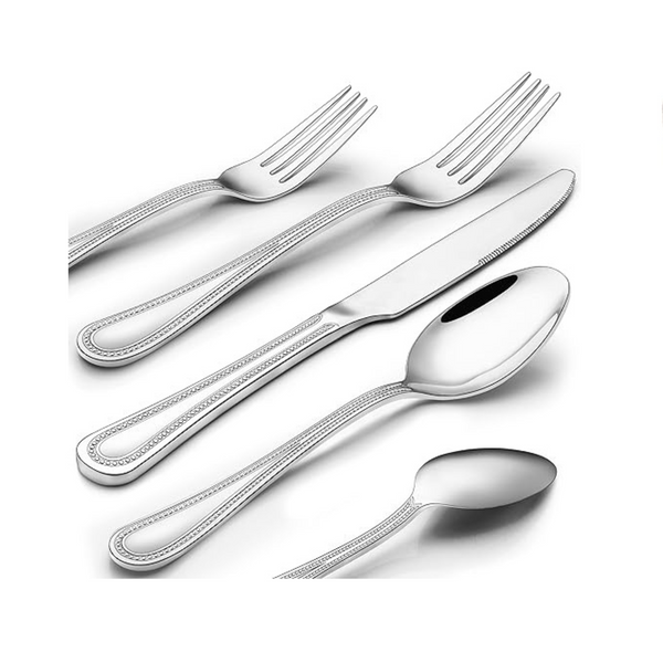 40-Piece Stainless Steel Silverware Set