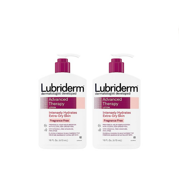 Pack of 2 Lubriderm Advanced Therapy Moisturizing Lotion