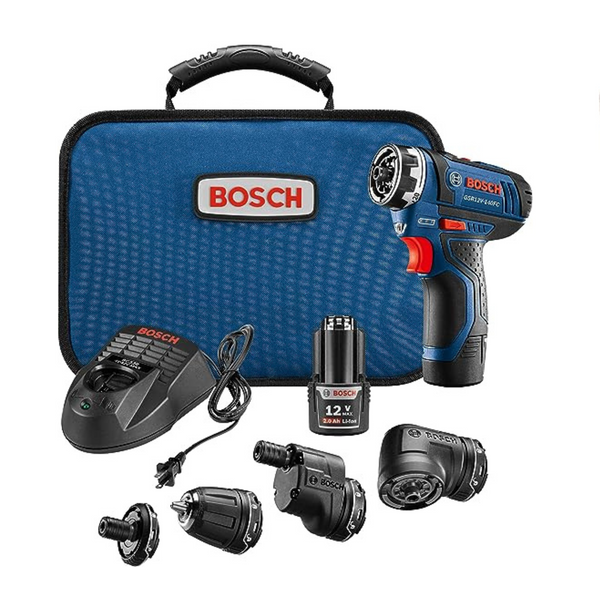 Bosch Cordless Electric Screwdriver Kit Power Drill