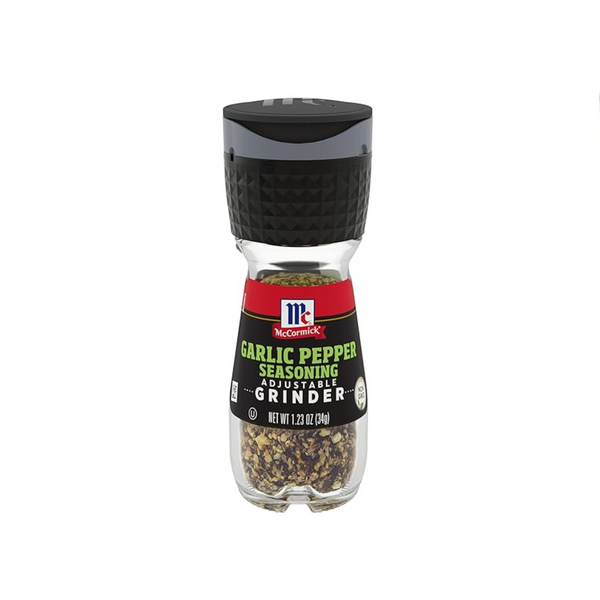 McCormick Garlic Pepper Seasoning Grinder