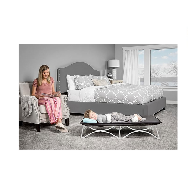 Regalo Portable My Cot Toddler Cot, Includes Fitted Sheet