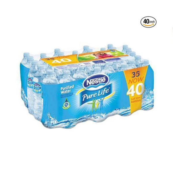 40 Bottles Of Nestle Pure Life Purified Water