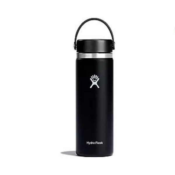 Botella Hydro Flask de boca ancha de 20 onzas con tapa flexible