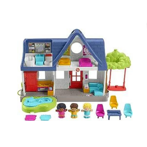 Fisher-Price Little People Friends Together Play House, Electronic Playset