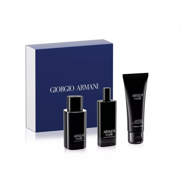 Giorgio Armani - Juego de 3 piezas para hombre. Armani Code Eau Toilette set de regalo