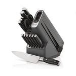 Ninja 14pc Foodi NeverDull Premium Knife System & Calphalon 15pc Knife Set with Self-Sharpening Block