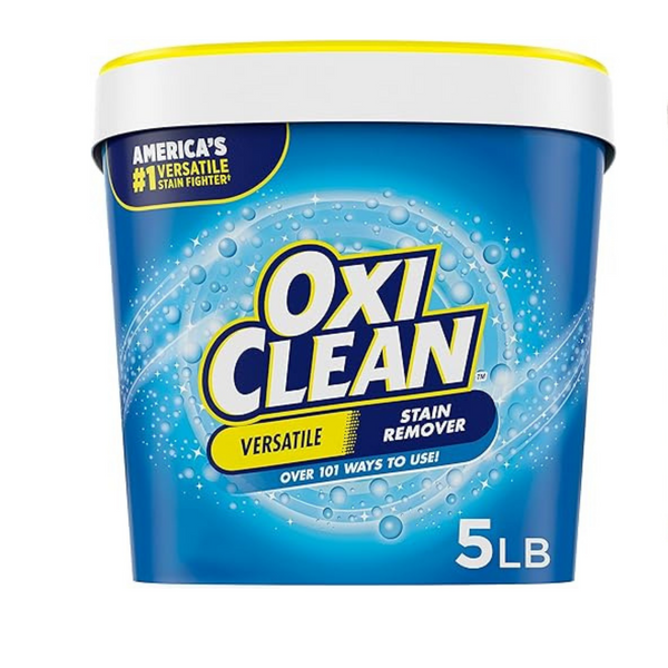 2 Tubs of OxiClean Versatile Stain Remover Powder (5 lb Tubs)