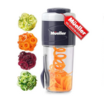 All-In-One Mueller Spiralizer and Salad Container