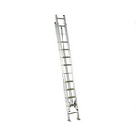 Louisville Ladder 24-Feet Extension Ladder, 300-Pound Duty Rating