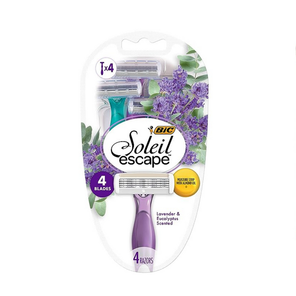 Maquinillas de afeitar desechables para mujer BIC Soleil Escape (4 unidades)