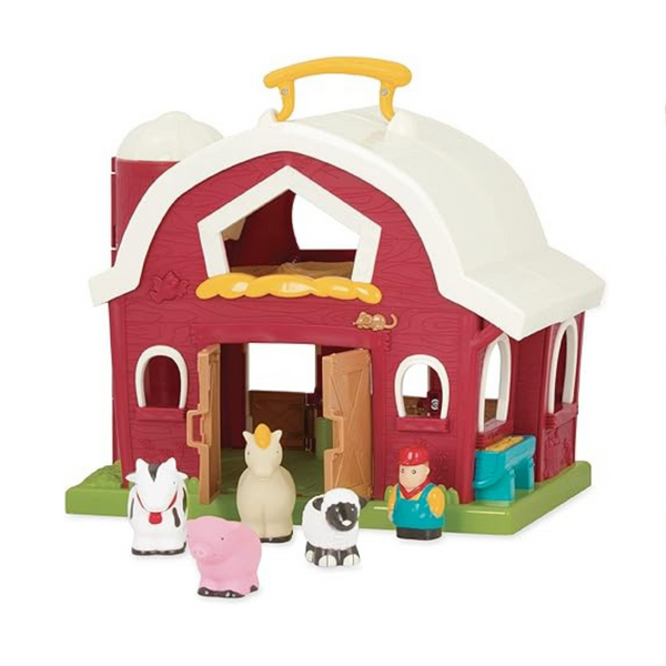 Battat Big Red Barn Animal Farm Playset