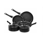 Amazon Basics 8-Piece Non-Stick Pots and Pans Cookware Set