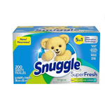 2 Boxes of Snuggle Plus SuperFresh Fabric Softener (200 Count Each Box)