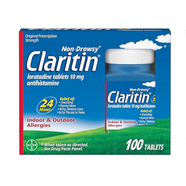 Claritin 24 Hour Allergy Medicine (100 Count)