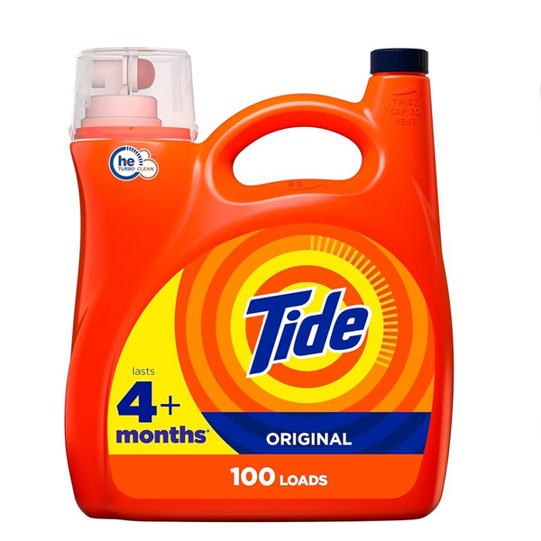 Tide 146 fl Oz. Liquid Laundry Detergent or 76-Ct Tide PODS Liquid Laundry Detergent Soap Pacs