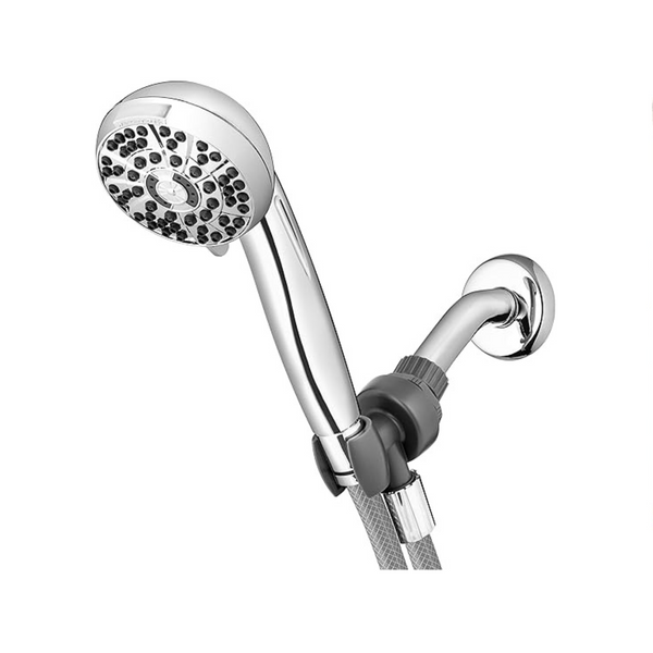 Waterpik High Pressure Hand Held Shower Head With Hose, PowerPulse Massage 6-Mode