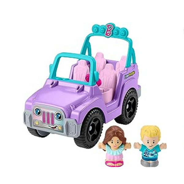 Little People Barbie Toy Car Beach Cruiser