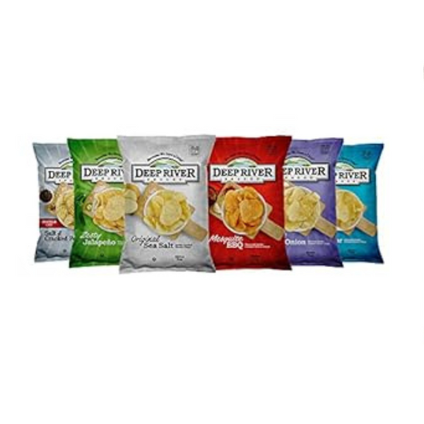 24 Deep River Chips Variety Snack Packs