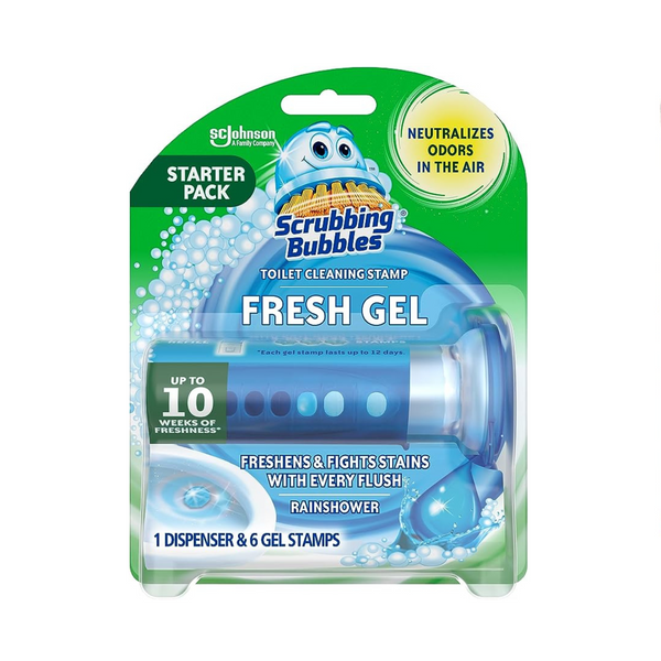 Paquete básico de sellos de limpieza para inodoro de gel fresco Scrubbing Bubbles