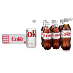 Get 24 16.9 Ounce Bottles + 10 Mini Cans of Diet Coke