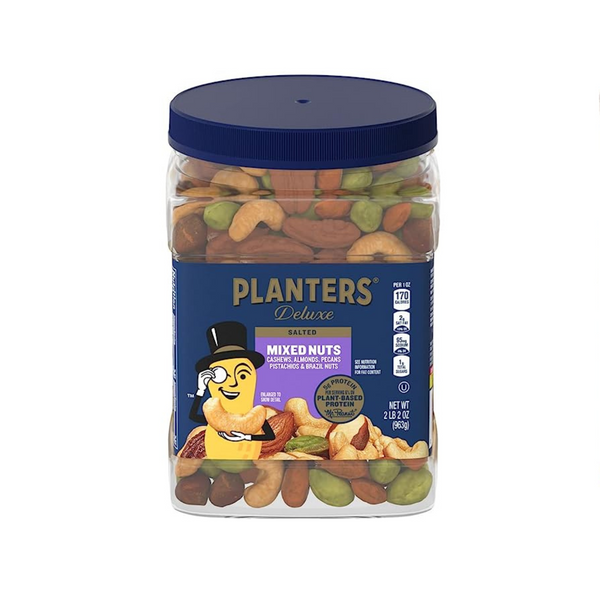 PLANTERS Deluxe Nueces mixtas saladas (34 oz)