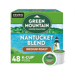 48 Count Keurig K-Cups (Green Mountain Nantucket Blend, Caribou Blend, or McCafe Premium Roast)