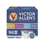 Victor Allen’s Coffee Variety Pack, Light-Dark Roasts (96 Count)