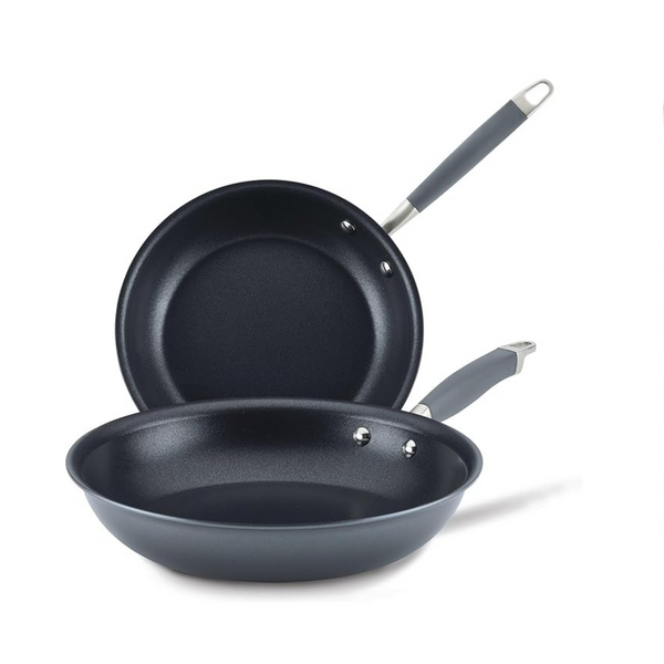 2-Piece Anolon Advanced Hard-Anodized Nonstick Skillet Set (10.25" & 12.75")
