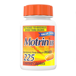 225-Ct Motrin IB Ibuprofen 200mg Pain Reliever & Fever Reducer Tablets