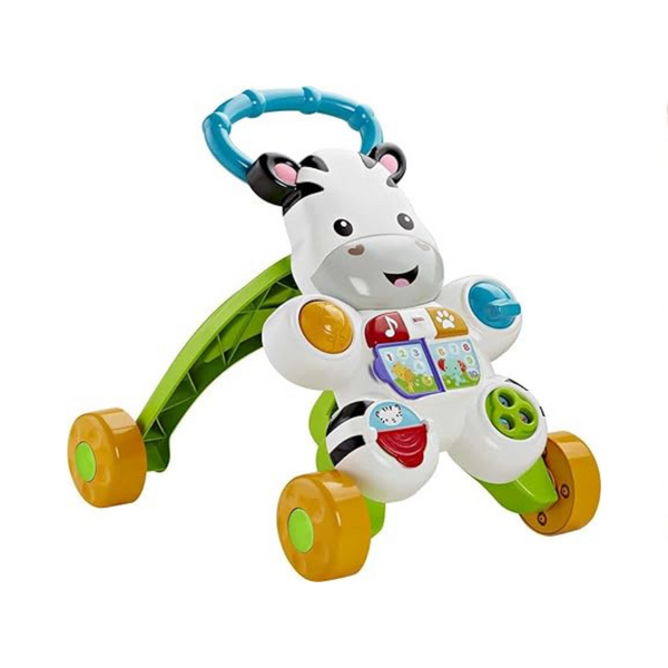 Fisher-Price Baby to Toddler Learn with Me Zebra Walker