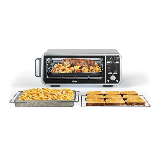 Horno Ninja 13 en 1 con encimera para freír con aire de doble calor y altura extendida