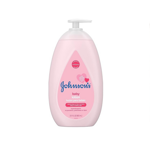 Loción hidratante rosa para bebé de Johnson's Baby