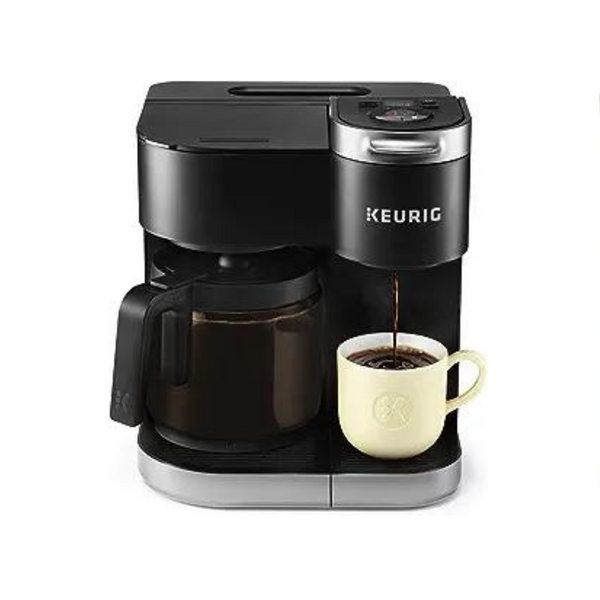 Cafetera Keurig K-Duo de una porción K-Cup en cápsulas y jarra