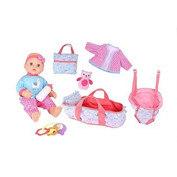 DREAM COLLECTION 16” Baby Doll Travelling Set