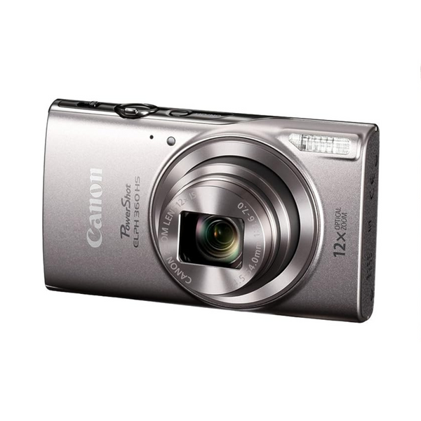 Canon PowerShot ELPH 360 Digital Camera w/ 12x Optical Zoom and Image Stabilization